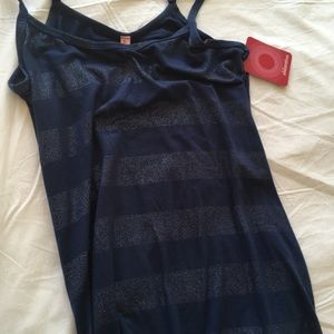 Sparkle stripe tank top